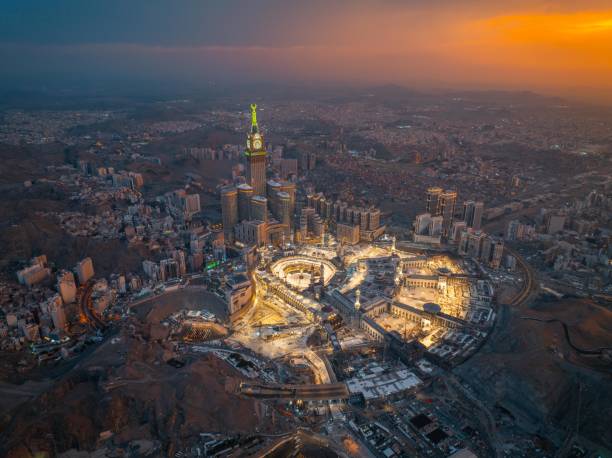 Aerial view of Mecca